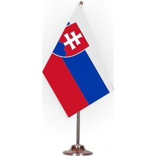 Rekbay Slovakya Masa Bayrağı Set Halinde