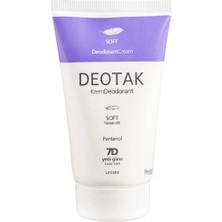 Deotak Hassas Ciltler Için Soft Krem Deodorant 35 ml