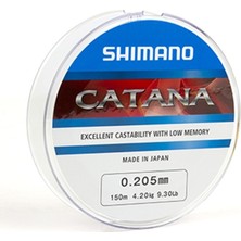 SHIMANO Catana Spinning 150M Grey Monofilament Misina