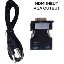 Ice HDMI To Analog VGA ve Ses Aktif Dönüştürücüsü