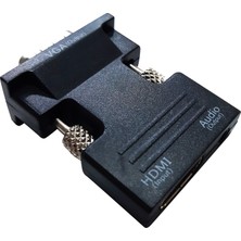 Ice HDMI To Analog VGA ve Ses Aktif Dönüştürücüsü