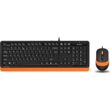 A4 Tech F1010 Turuncu USB Klavye Mouse Set Özellikleri