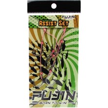 Fujin Octobus 14 cm 3 Lü Assist Olta Iğnesi