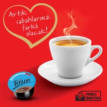 ESPRESSOMM Espressomm® Blue Kapsül Kahve-Kafeinsiz! (10 Adet) - Tchıbo Cafissimo® Uyumlu*