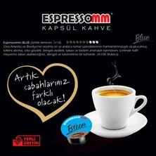 ESPRESSOMM Espressomm® Blue Kapsül Kahve-Kafeinsiz! (10 Adet) - Tchıbo Cafissimo® Uyumlu*