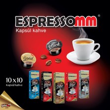 ESPRESSOMM Espressomm® Karışık Kapsül Kahve (100 Adet) - Tchıbo Cafissimo® Uyumlu*