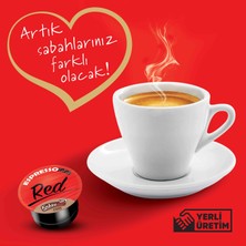 ESPRESSOMM Espressomm® Red Kapsül Kahve (10 Adet) - Tchıbo Cafissimo® Uyumlu*