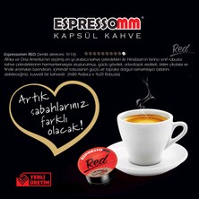 ESPRESSOMM Espressomm® Red Kapsül Kahve (10 Adet) - Tchıbo Cafissimo® Uyumlu*