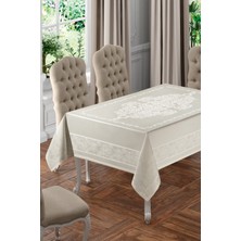 Köşem Çeyiz Jumbo Teflon Sıvı Geçirmez Dertsiz Masa Örtüsü 160 x 220 cm