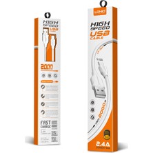 Ldnıo Hızlı Şarj Kablosu 2 m Type-c-LS362
