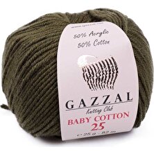 Gazzal Baby Cotton 25 El Örgü Ipi 3463