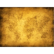 Özel Duvarlar Dünya Haritası Duvar Kağıdı