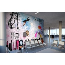 Özel Duvarlar Moda ve Güzellik Tasarım Duvar Kağıdı