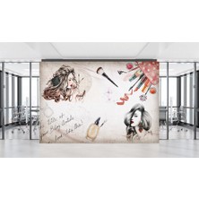 Özel Duvarlar Moda ve Güzellik Tasarım Duvar Kağıdı