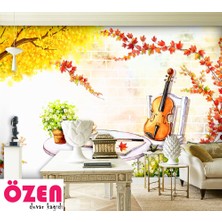 Özel Duvarlar Müzik Temalı Duvar Kağıdı