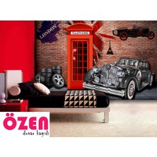 Özel Duvarlar Vintage Araba Duvar Kağıdı