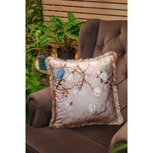 Adawall Mavi Kuş Dekoratif Kırlent