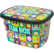 Funbox Eğlenceli Desenli Oyuncak Kutusu