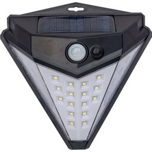 Powermaster 19625 T-1622 40 Ledli 120*5 Metre Görüş Açısı Solar Üçgen Tip Işıldak Fener