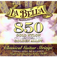 La Bella Golden Alloy LB-850 Takım Tel Klasik Gitar Teli