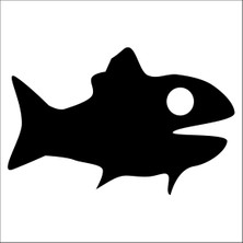 Technopa Balık Folyo Sticker 48 80 cm Uzunluk
