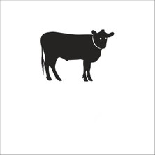 Technopa İnek Folyo Sticker 107 70 cm Uzunluk