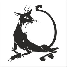 Technopa Kedi Folyo Sticker 143 70 cm Uzunluk