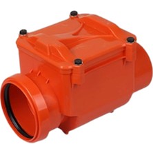 Şahin 110 mm Pvc Atık Pis Su Çekvalf Kalite Belgeli Rögar