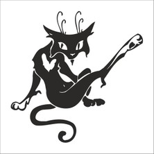 Technopa Kedi Folyo Sticker 170 80 cm Uzunluk