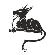 Technopa Kedi Folyo Sticker 154 40 cm Uzunluk