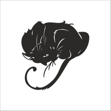 Technopa Kedi  Folyo Sticker 156 20 cm Uzunluk