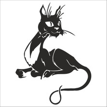 Technopa Kedi  Folyo Sticker 4 160 cm Uzunluk