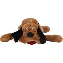 Bambi Toys Bambi Yatan Şapşal Köpek Kahve Peluş 102 cm