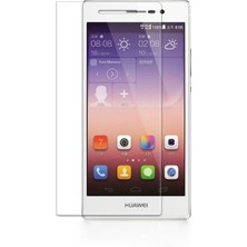Case World Huawei P7 Temperli Ekran Koruyucu Cam Şeffaf