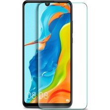 Case World Huawei P30 Lite Temperli Ekran Koruyucu Cam Şeffaf