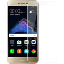 Case World Huawei P9 Lite 2017 Temperli Ekran Koruyucu Cam Şeffaf