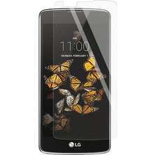 Case World LG K8 Temperli Ekran Koruyucu Cam Şeffaf