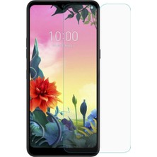 Case World LG K50S Temperli Ekran Koruyucu Cam Şeffaf
