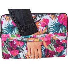Vudigo Pink Flowers 15,6 " Laptop Çanta