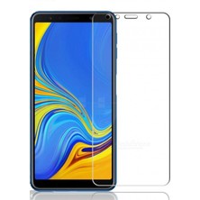 Case World Samsung A7 2018 Temperli Ekran Koruyucu Cam Şeffaf