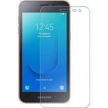 Case World Samsung J2 Core Temperli Ekran Koruyucu Cam Şeffaf