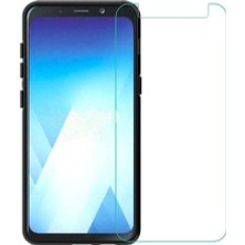 Case World Samsung A5 2018 Temperli Ekran Koruyucu Cam Şeffaf