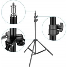 Kyrotech Tripod 2 Metre + Telefon Tutucu Kamera Tripod Işık Ayağı Tablet Ayağı Tripod