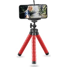 Onyo ONY03 3'lü Esnek Tripod Kırmızı