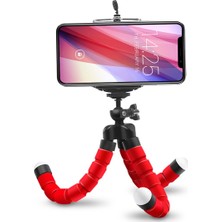 Onyo ONY03 3'lü Esnek Tripod Kırmızı