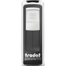 Trodat 9512 Beyaz Gövde Standart Firma Kaşesi 47 x 18 mm