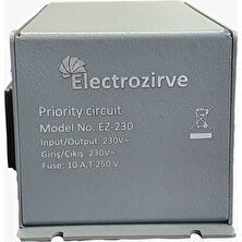 Electrozirve Transfer Switch 220V Şebeke Ayırıcı