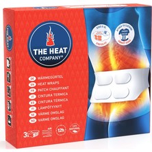 The Heat Company Theheatcompany Kemerli 12 Saat 4 Gözlü Heatwrap Bel Isıtıcı 3 Adet