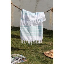 Baveno  Pamuklu 100 x 180 cm Peştemal Plaj Havlusu Jakarlı