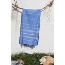 Baveno  Pamuklu 100 x 180 cm Peştemal Plaj Havlusu Jakarlı